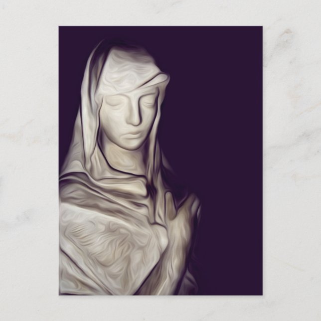 hand on heart postcard (Front)