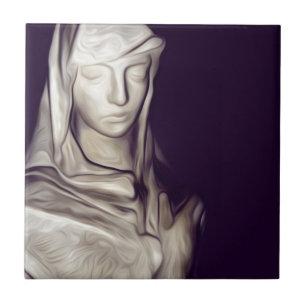 hand on heart tile