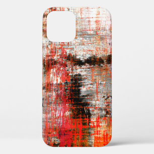 hand painted abstract backgroundabstract,art,oil, iPhone 12 case