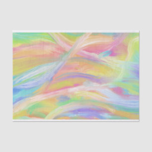 Hand Painted Abstract Painting Gift Tissue Paper