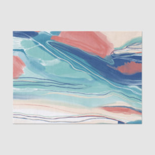 Hand Painted Abstract Painting Gift Tissue Paper