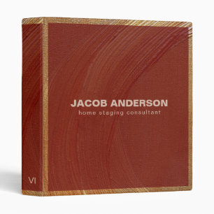 Hand-Painted Backgrounds Binder