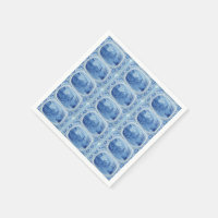 Hand Painted Blue Willow Toile Paper napkins