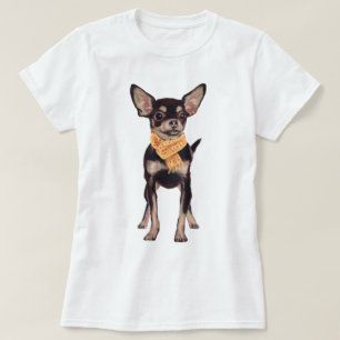 Hand-painted Charming Chihuahua Dog T-Shirt