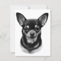 Hand Painted Chihuahua Pet Portrait