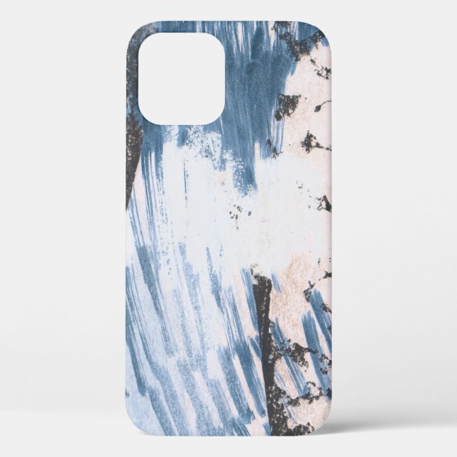 Hand painted design. Unique artistic style. Abstra Case-Mate iPhone Case (Back)