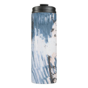 Hand painted design. Unique artistic style. Abstra Thermal Tumbler