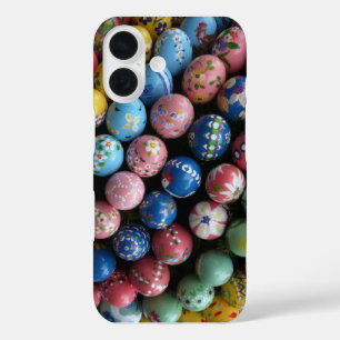 Hand-Painted Eggs iPhone 16 Case