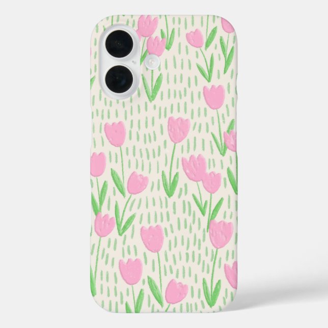 Hand-Painted Elegance Case-Mate iPhone Case (Back)
