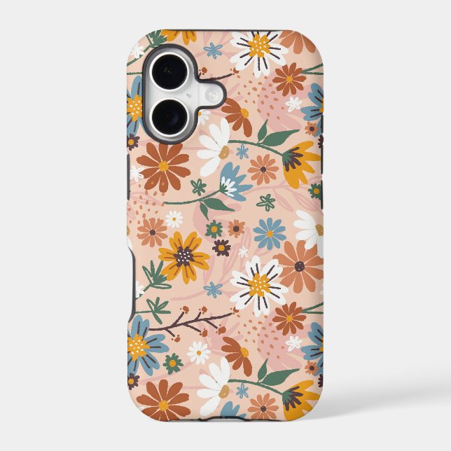 Hand Painted Floral Pattern-23136 (Back)