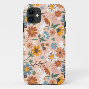 Hand Painted Floral Pattern-23136 iPhone 11 Case