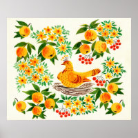 hand painted illustration: Turtledove