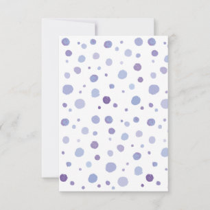 hand painted polka dots