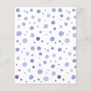 hand painted polka dots