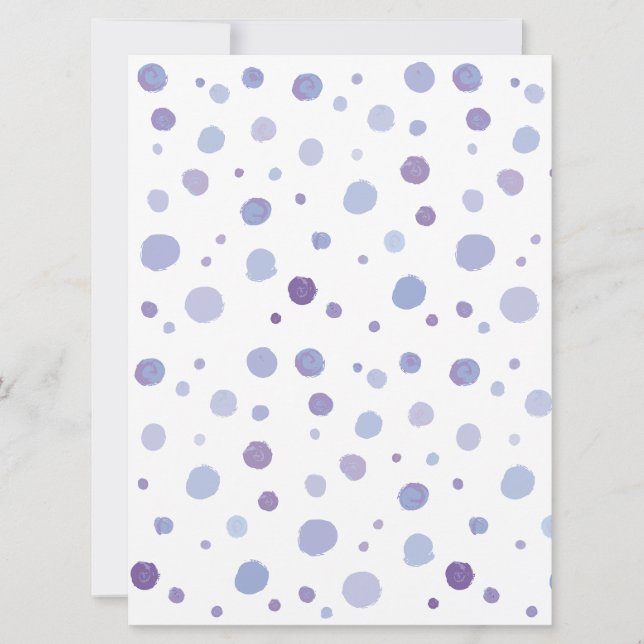 hand painted polka dots (Front)