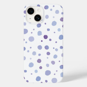 hand painted polka dots Case-Mate iPhone 14 case