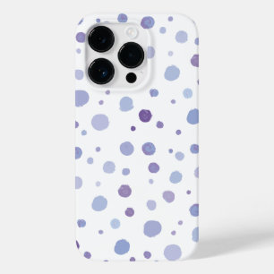 hand painted polka dots Case-Mate iPhone 14 pro case