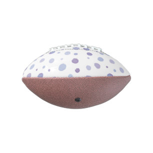 hand painted polka dots football