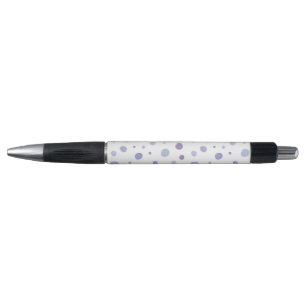 hand painted polka dots pen