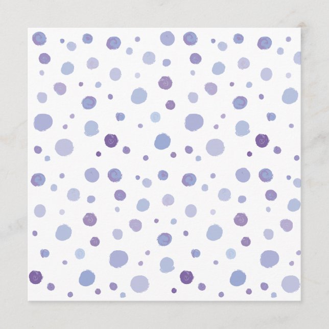 hand painted polka dots program (Front)