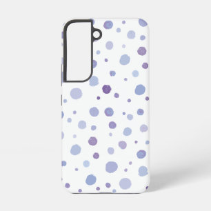 hand painted polka dots samsung galaxy case
