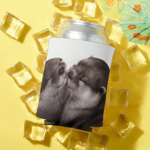 Hand Painted Realistic Wildlife Artwork Can Cooler