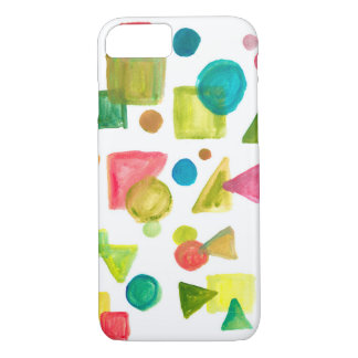 hand painted shapes Case-Mate iPhone case