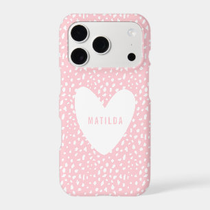 Hand painted spot and heart personalized