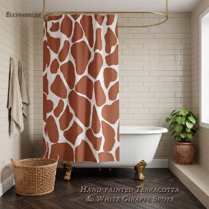 Hand-Painted Terracotta Safari Giraffe Spots