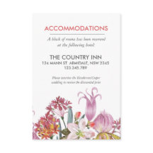 Hand painted water colour exotic flower wedding