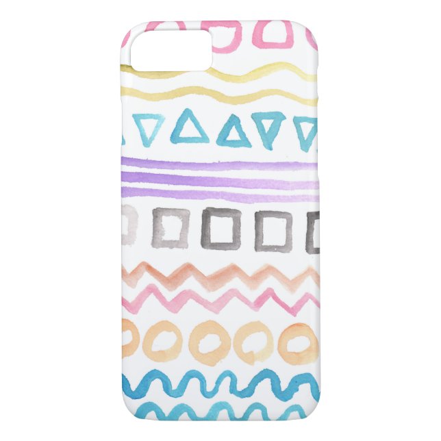 hand painted watercolor Case-Mate iPhone case (Back)