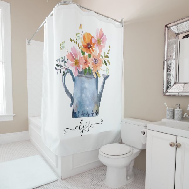 Hand-Painted Watercolor Floral (In Situ)