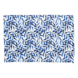 Hand Painted Watercolor Ink Pattern Pillowcase