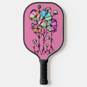 Hand Painting - Abstract Tree Group 3 Pickleball Paddle