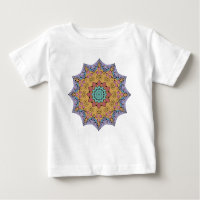Hand Painting Mandala Clock Face 1
