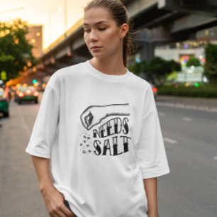 Hand Pouring Salt Tattoo Style T-Shirt