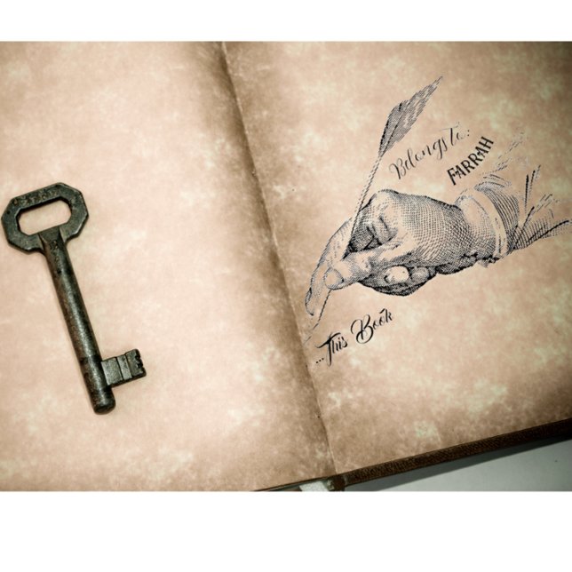 Hand Quill Writing | Ownership Ink Stamp (Creator Uploaded)