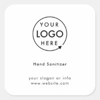 Hand Sanitizer | Business Logo Covid-19 Safety