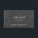 Hand Script Chalkboard Trumpeter Business Card<br><div class="desc">Hand Script Chalkboard Trumpeter Business Card.</div>