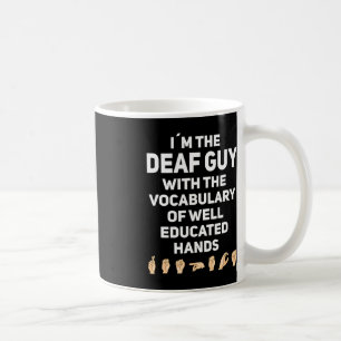 Hand Sign Language ASL Hand gesture deaf awareness Coffee Mug