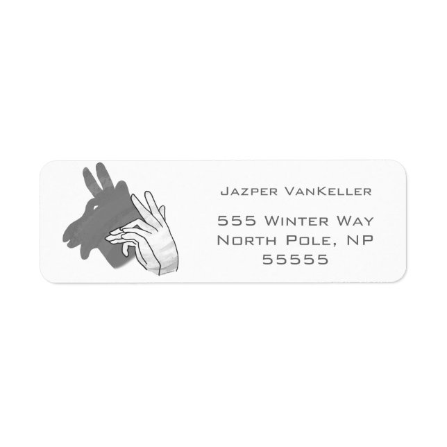 Hand Silhouette Billy Goat Grey (Front)