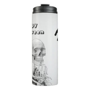 Hand Skeleton Halloween Thermal Tumbler