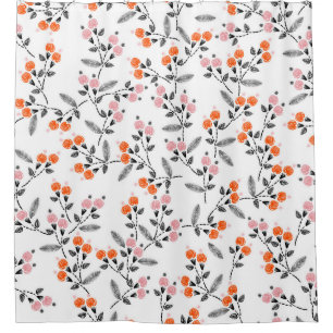 Hand stitch Embroidery Seamless pattern with liber