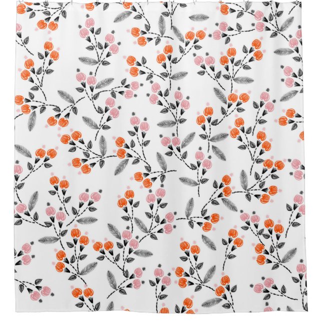 Hand stitch Embroidery Seamless pattern with liber (Front)