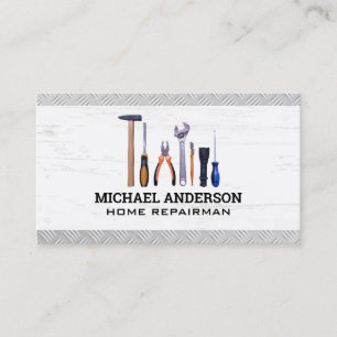 Hand Tools General Contractor Builder Business Card