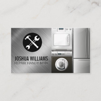 Hand Tools Logo | Appliances Business Card