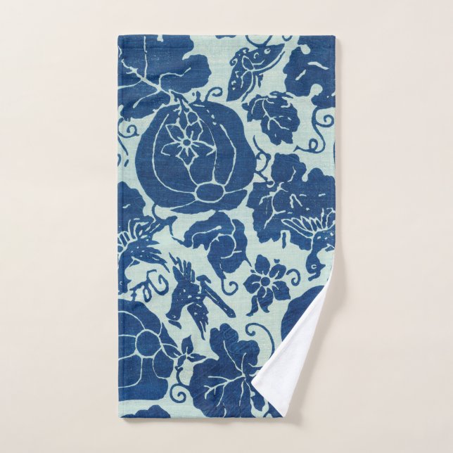HAND TOWEL : JAPANESE WOODBLOCK (Hand Towel)