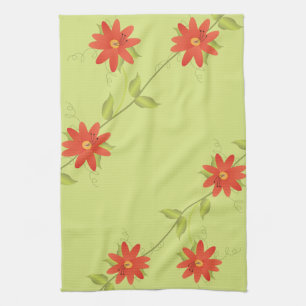 Hand Towel Orange Lime