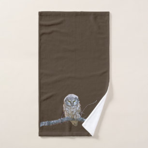 Hand Towel w/ owl
