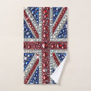 Hand Towel with British Colours